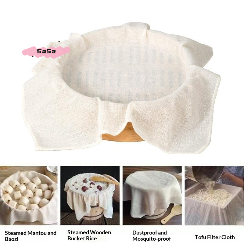 Kitchen Baking Drawer - 3Pcs Pure Cotton Steamer Cloth 40/60CM