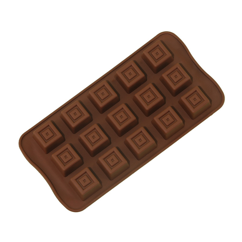 Kitchen Baking Tray - Classical Chocolate Mold Square Candy Gummy