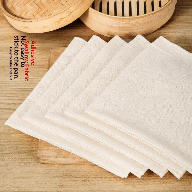 Kitchen Baking Drawer - C 3Pcs 40/60CM Pure Cotton Steamer