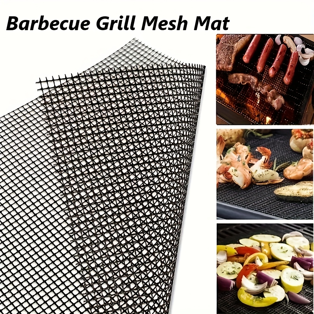 Super Kitchen Baking Mat - 2pcs Teflon Non-Stick Grill Mesh Mats,