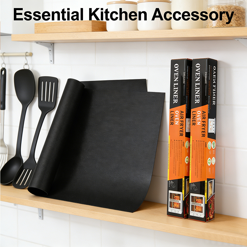 Super Kitchen Baking Mat - BBQ Mats Oven Bottom Liners Reusable
