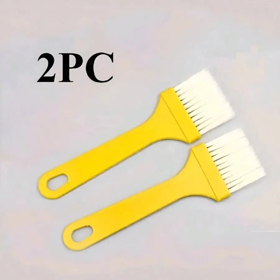 Kitchen Baking Must Haves - 2pcs Heat-Resistant Holiday Kitchen Oil Brush,