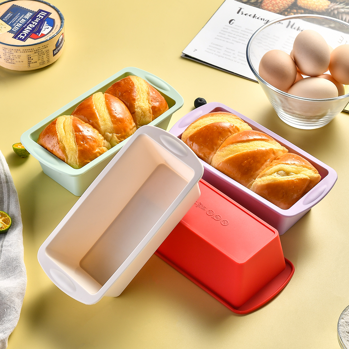 Kitchen Appliances For Baking - 1/4Pcs Household Rectangular Silicone Mold Candy