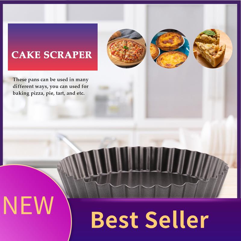 Tart Pan Loose - ABHI-Pie Tin,Non-Stick Pie Dish,Round Quiche Tart