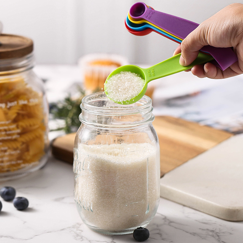 10Pcs Colorful Plastic Measuri - Kitchen Design For Baking review and price