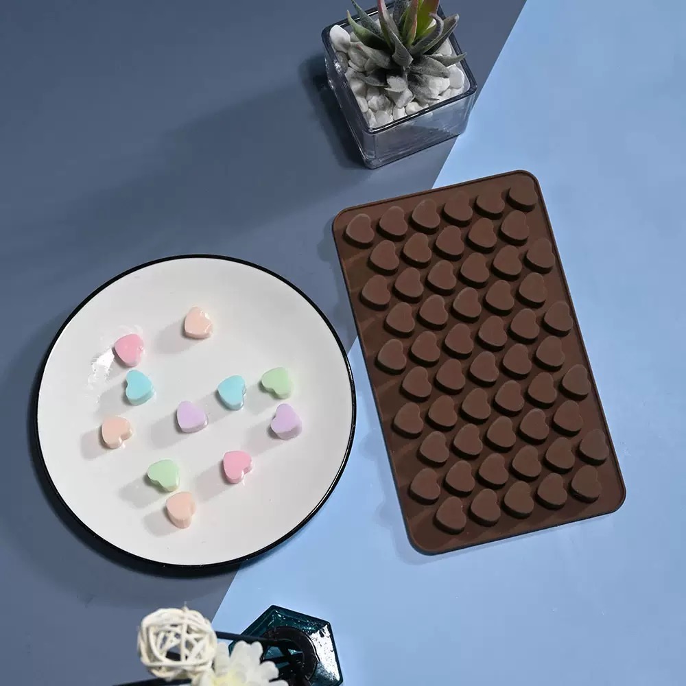 55Cavities Small Heart Silicon - Silicone Cake Mold review and price