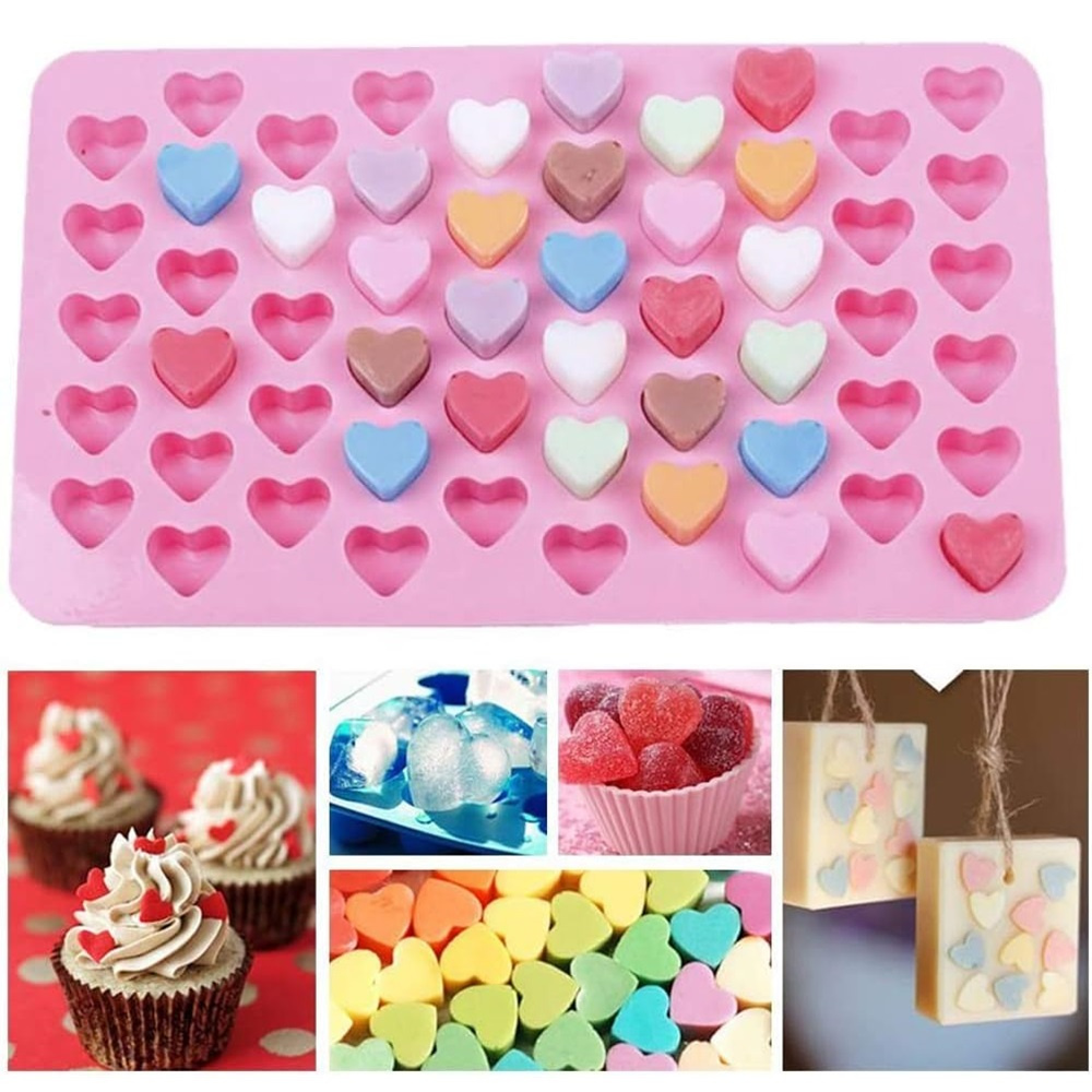 7Pcs Candy Silicone Moulds wit - Kitchen Baking Tray review and price