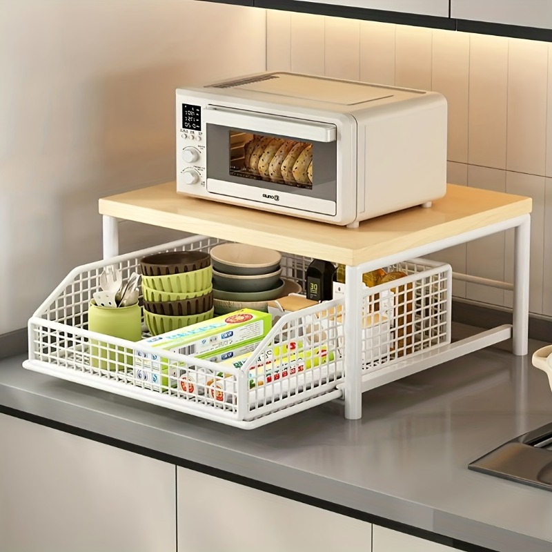 1pc Vertical Standing Shelf Mu - Kitchen Baking Drawer review and price