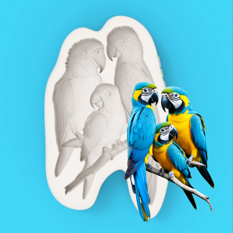 Macaw Family Silicone Baking M - Silicone Cake Mold review and price