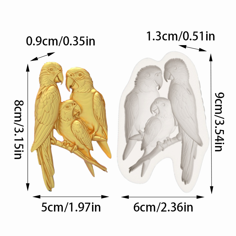 Macaw Family Silicone Baking M - Silicone Cake Mold review and price