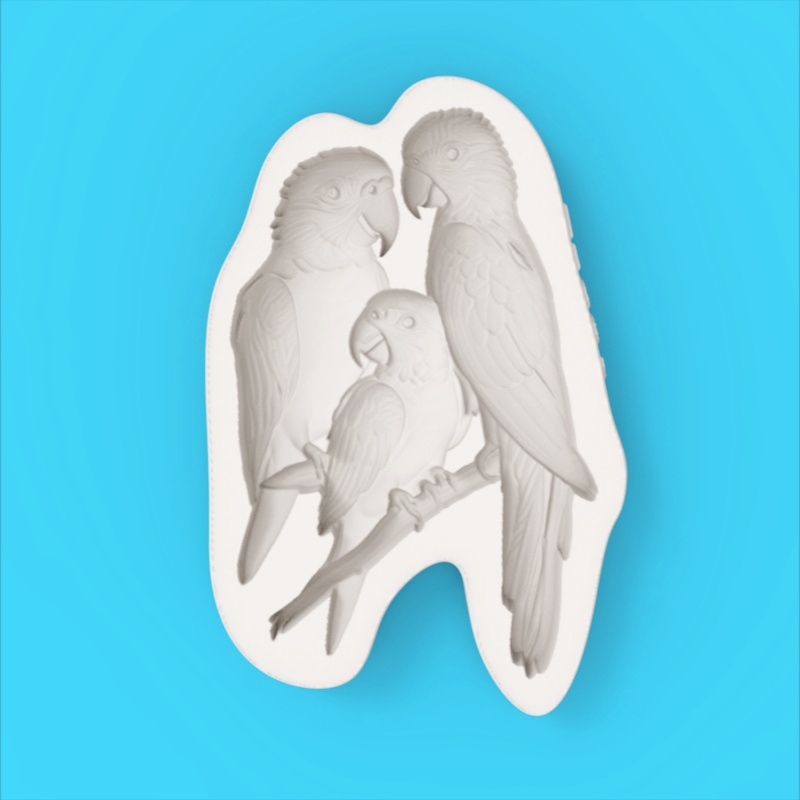 Macaw Family Silicone Baking M - Silicone Cake Mold review and price