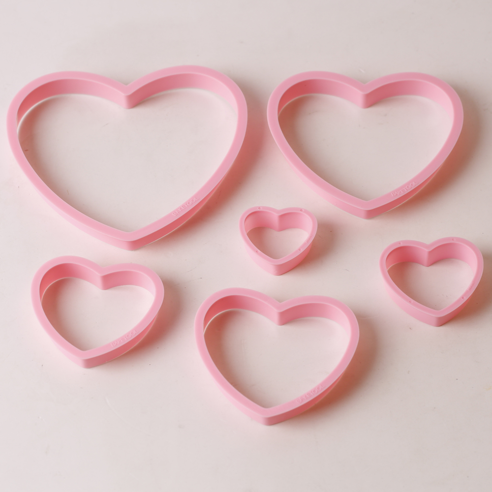 1set/3sets Pink Heart Star Flo - Kitchen Appliances For Baking review and price
