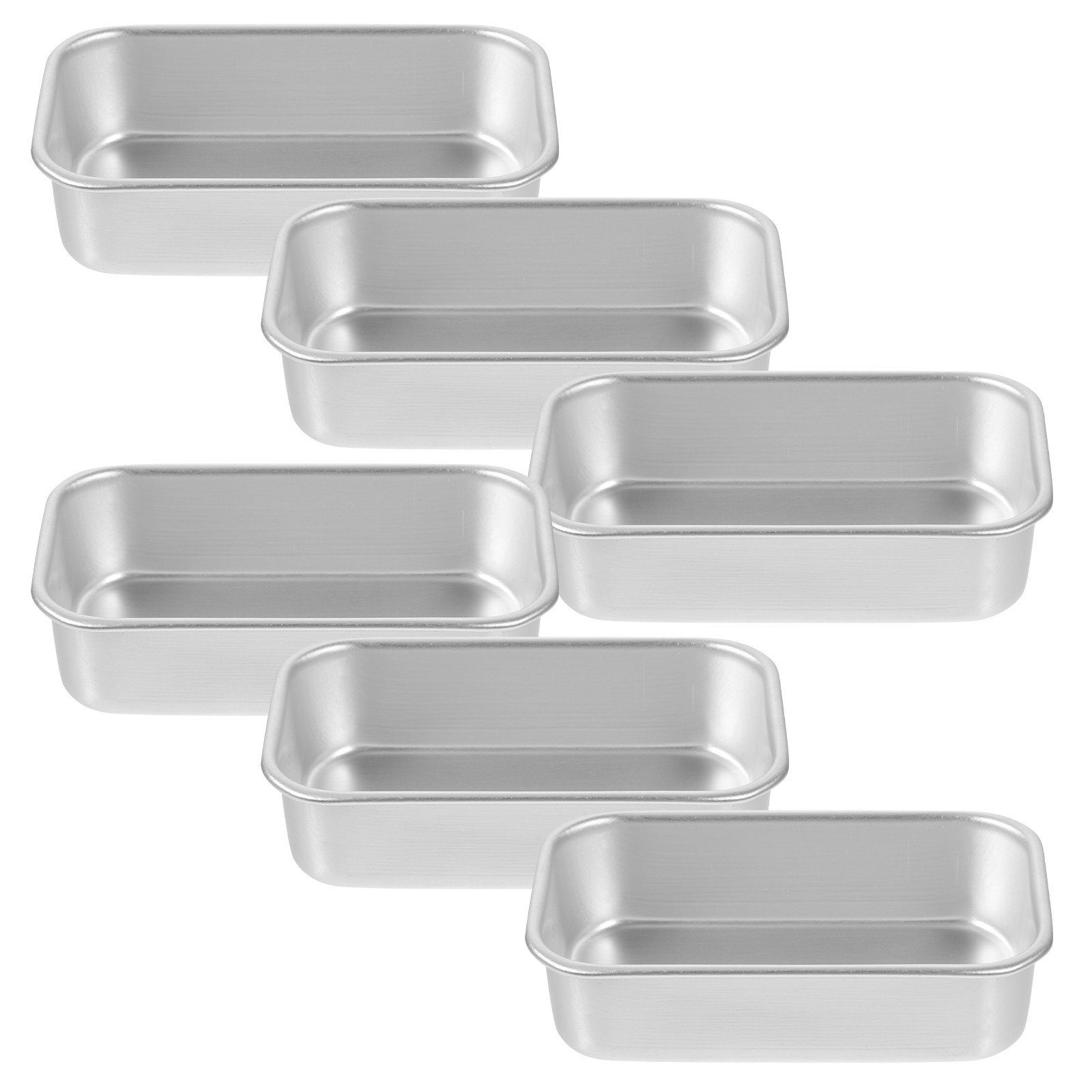 6pcs Square Cake Mold Tray Non - Kitchen Baking Tray review and price