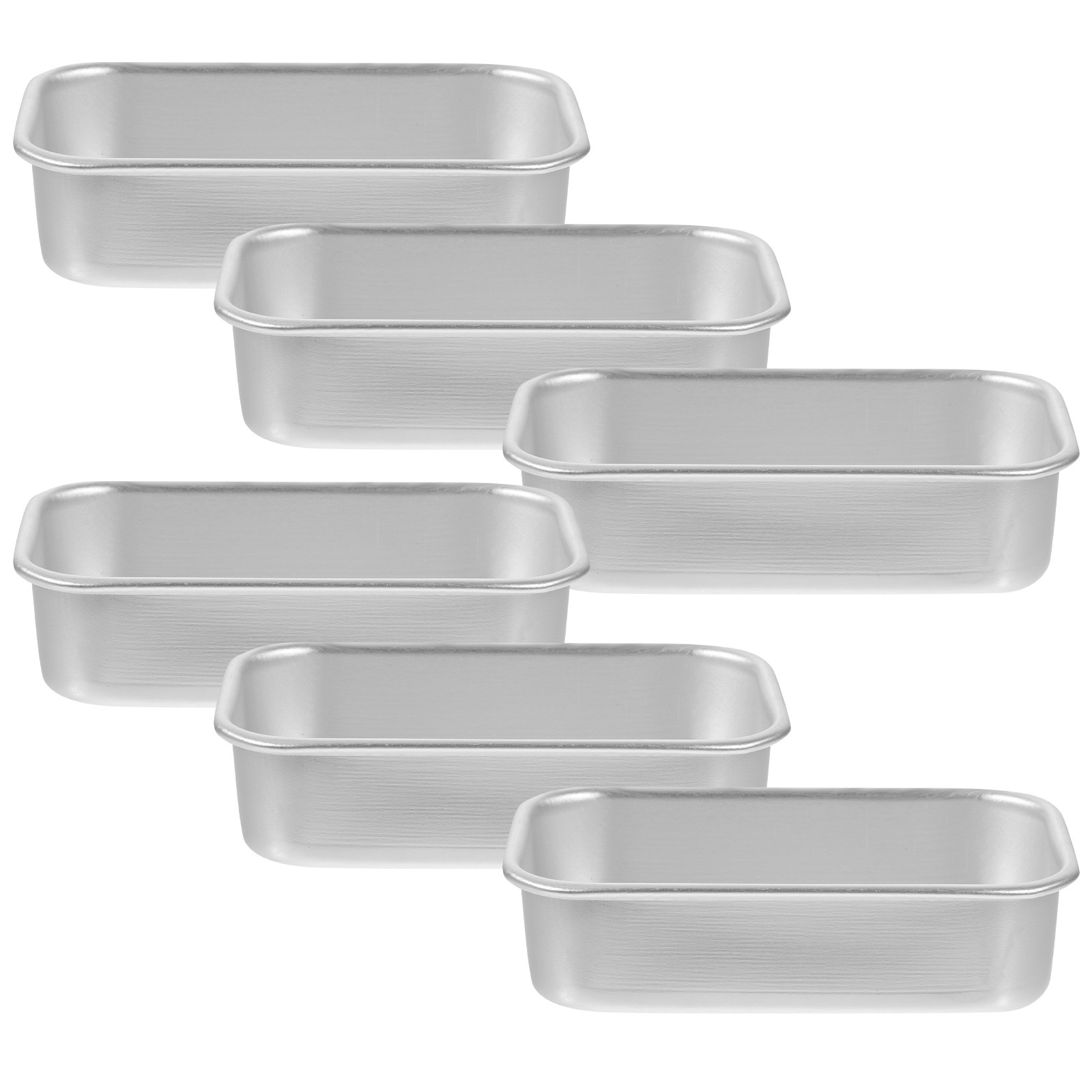 6pcs Square Cake Mold Tray Non - Kitchen Baking Tray review and price