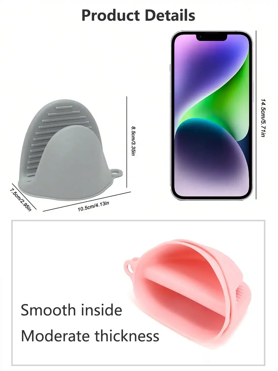 2pcs Silicone Heat Resistant G - Kitchen Baking Must Haves review and price