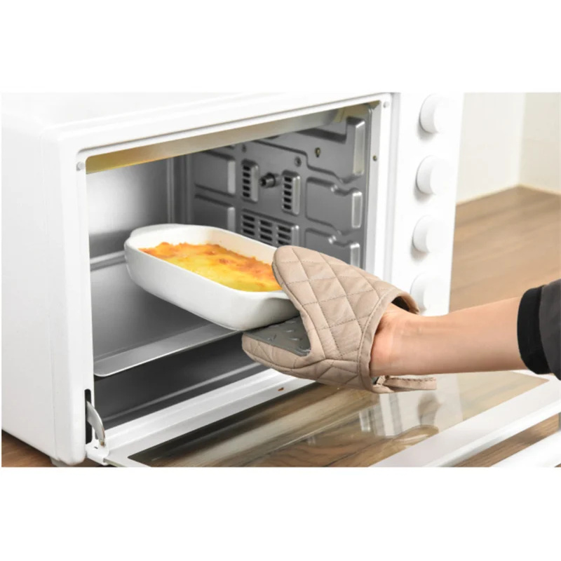 1pc Kitchen Anti scald Oven Gl - Kitchen Baking Gloves review and price