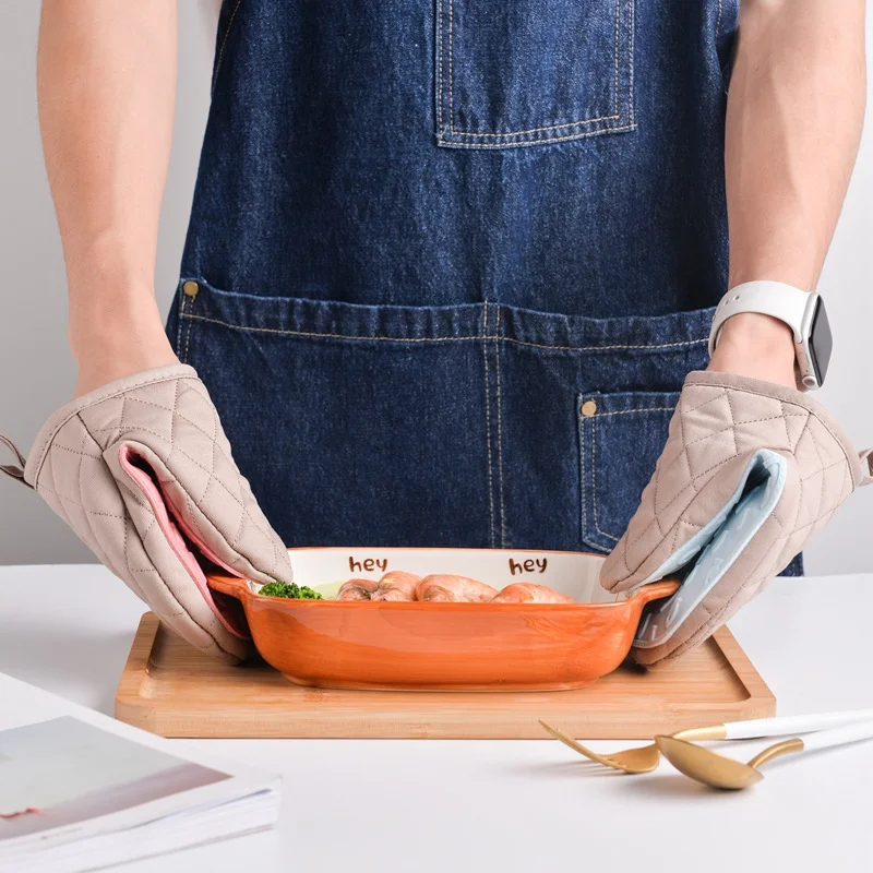 1pc Kitchen Anti scald Oven Gl - Kitchen Baking Gloves review and price