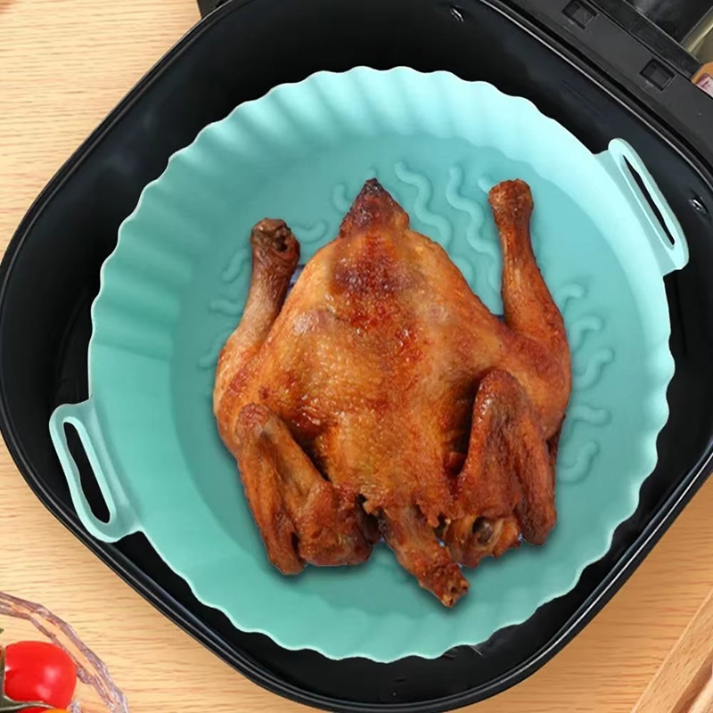 Air Fryer Silicone Liners Pot  - Kitchen Baking Tray review and price