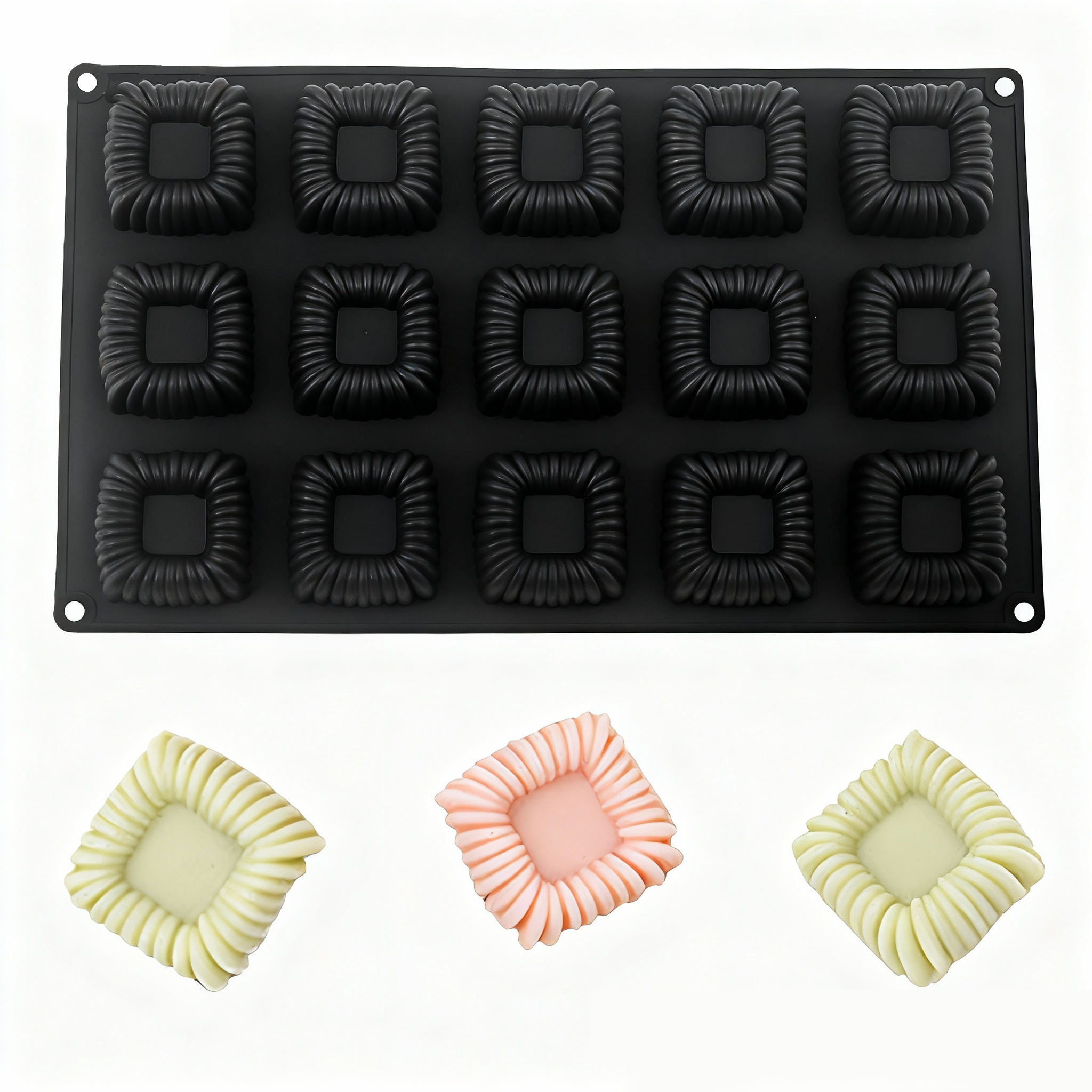 15-Cell Square Coil Texture De - Kitchen Design For Baking review and price