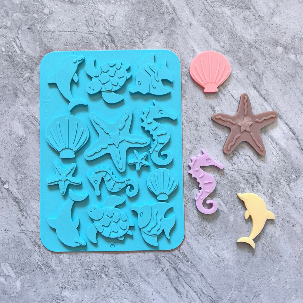 1pc Marine creature shaped cho - Silicone Cake Mold review and price
