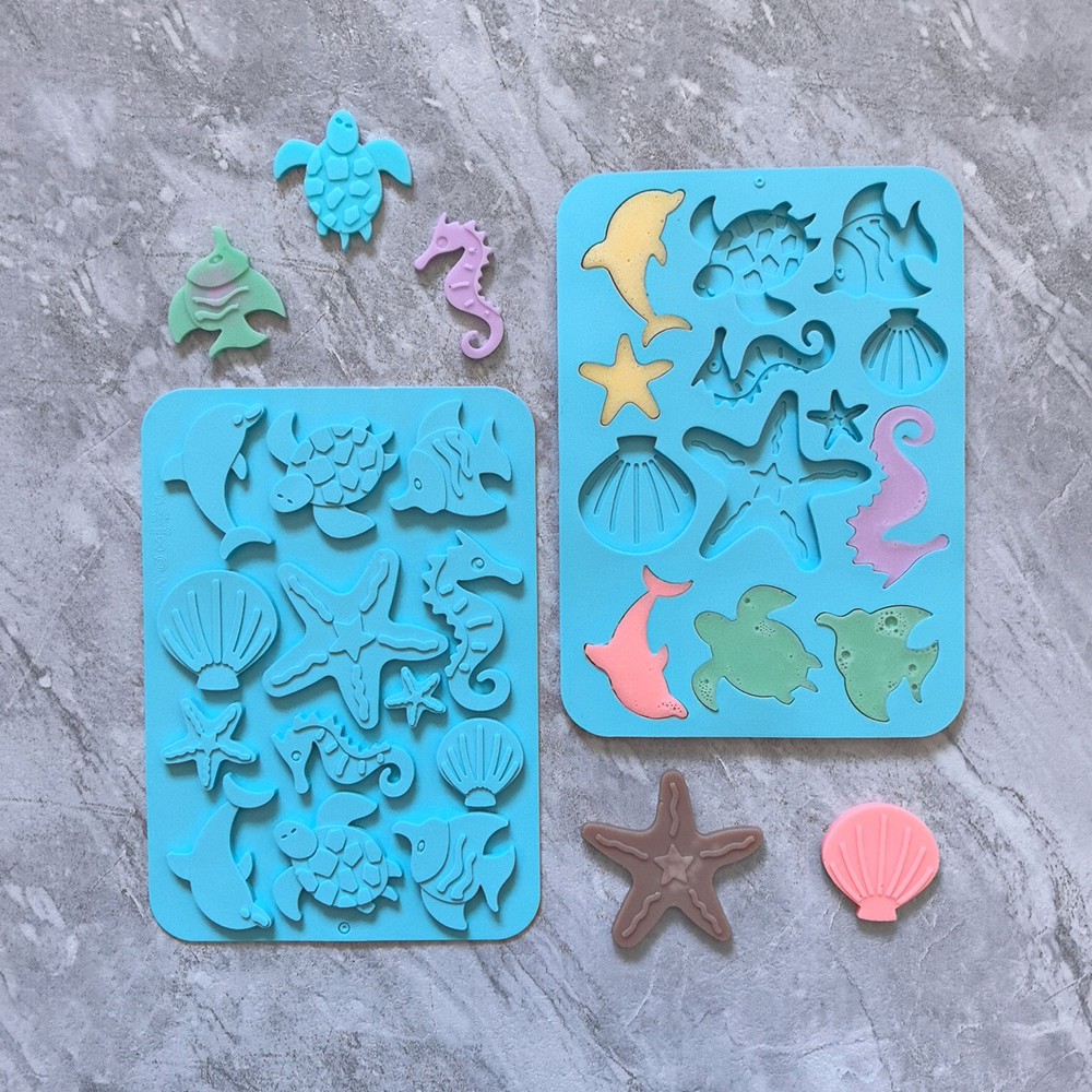 1pc Marine creature shaped cho - Silicone Cake Mold review and price