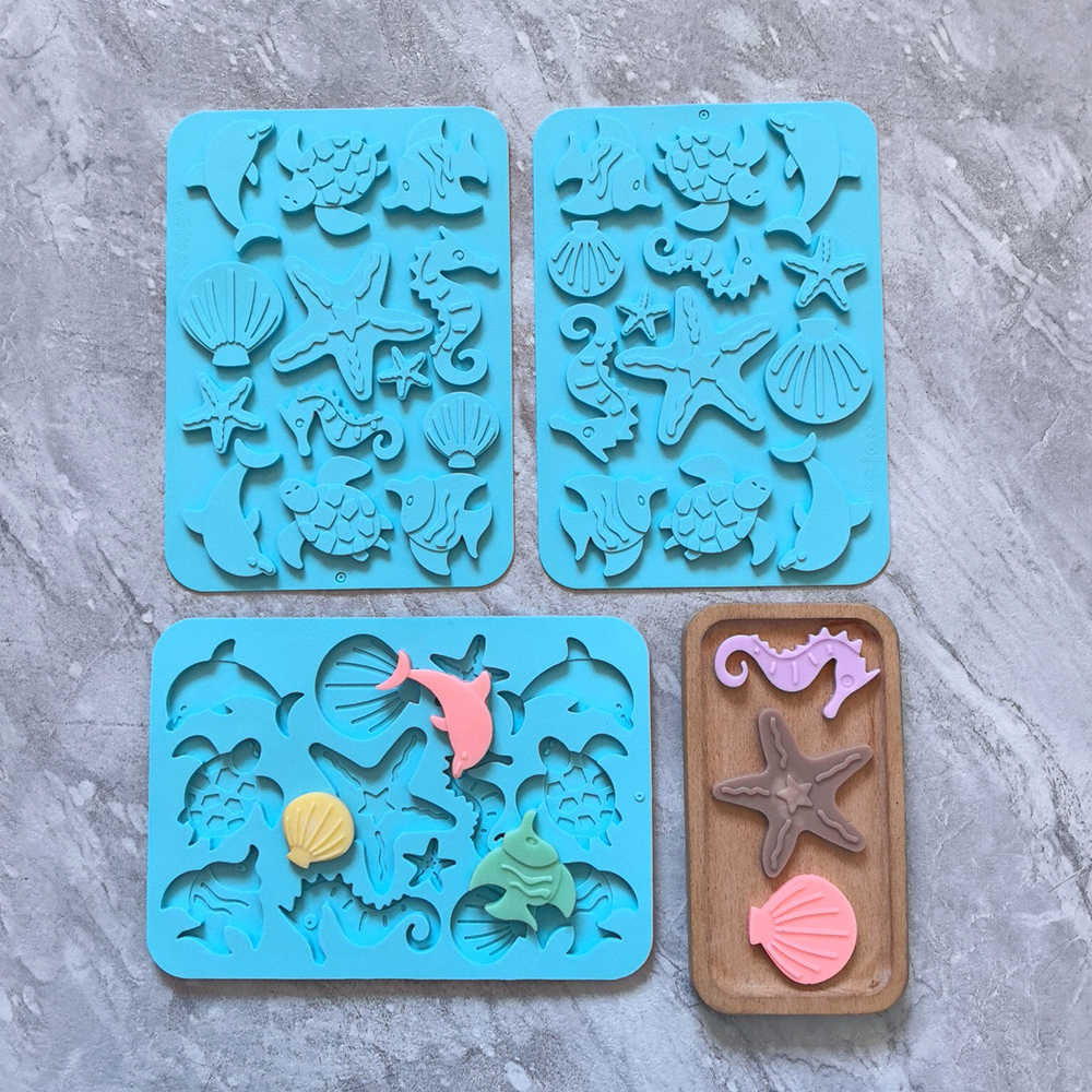 1pc Marine creature shaped cho - Silicone Cake Mold review and price