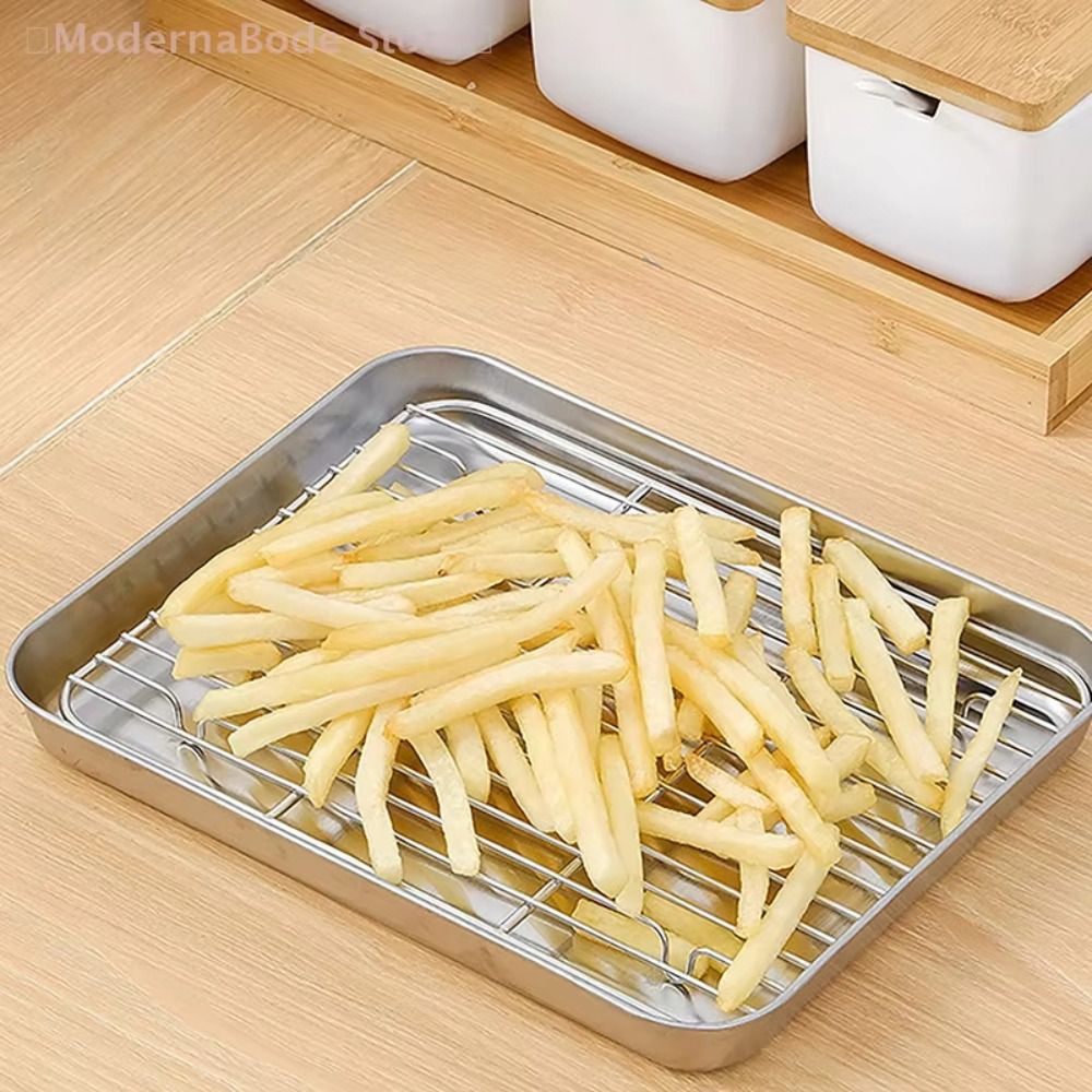Portable Non-Stick Stainless S - Kitchen Baking Rack review and price