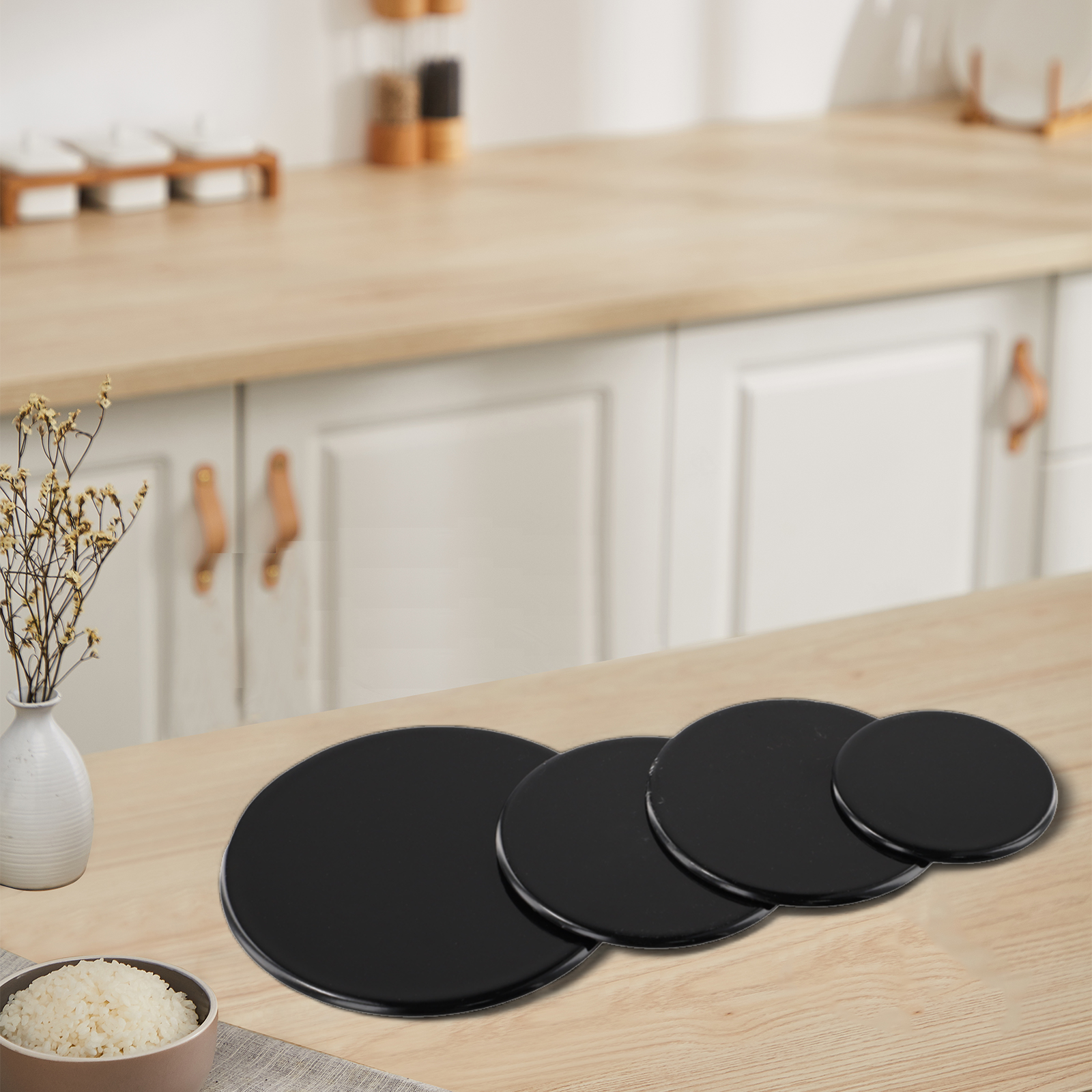 4 Pcs Cooker Hob Gas Burner Ca - Super Kitchen Baking Mat review and price