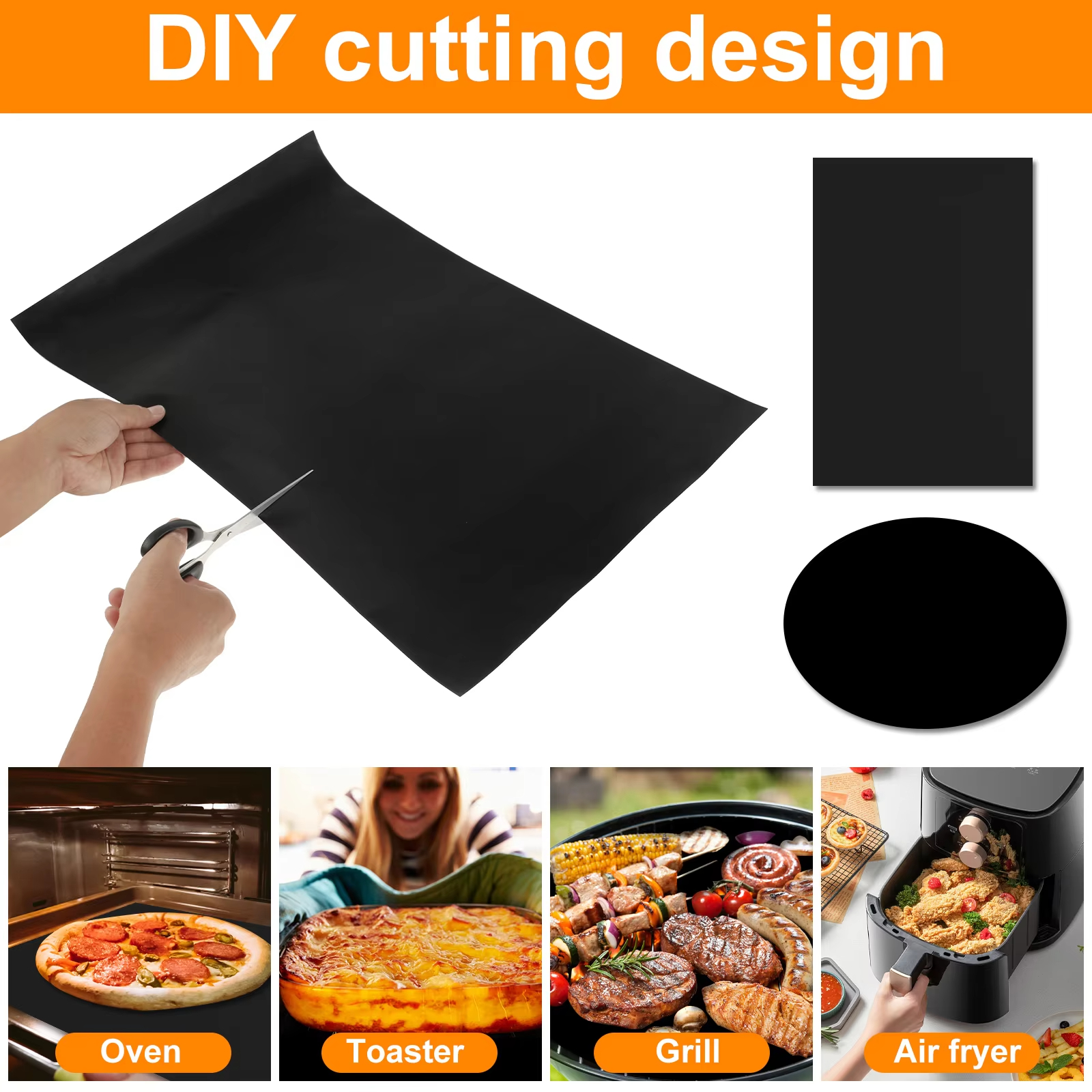 10Pcs Oven Liners Grill Mat 50 - Super Kitchen Baking Mat review and price