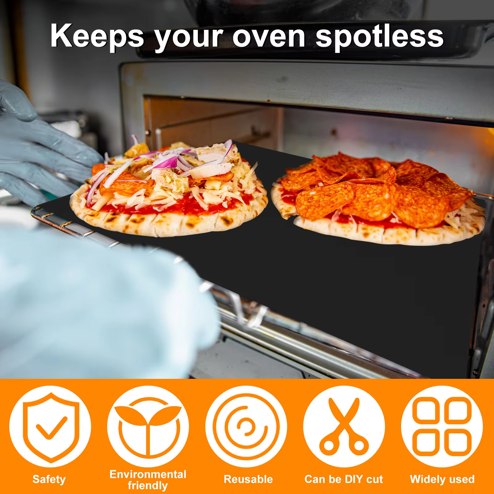 10Pcs Oven Liners Grill Mat 50 - Super Kitchen Baking Mat review and price