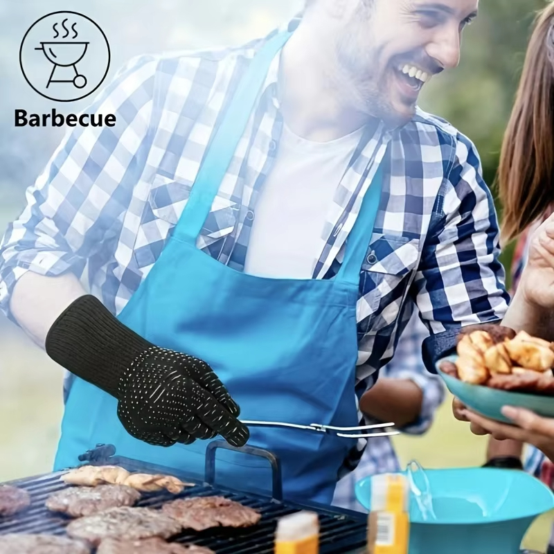 One Piece BBQ Gloves High Temp - Kitchen Baking Gloves review and price