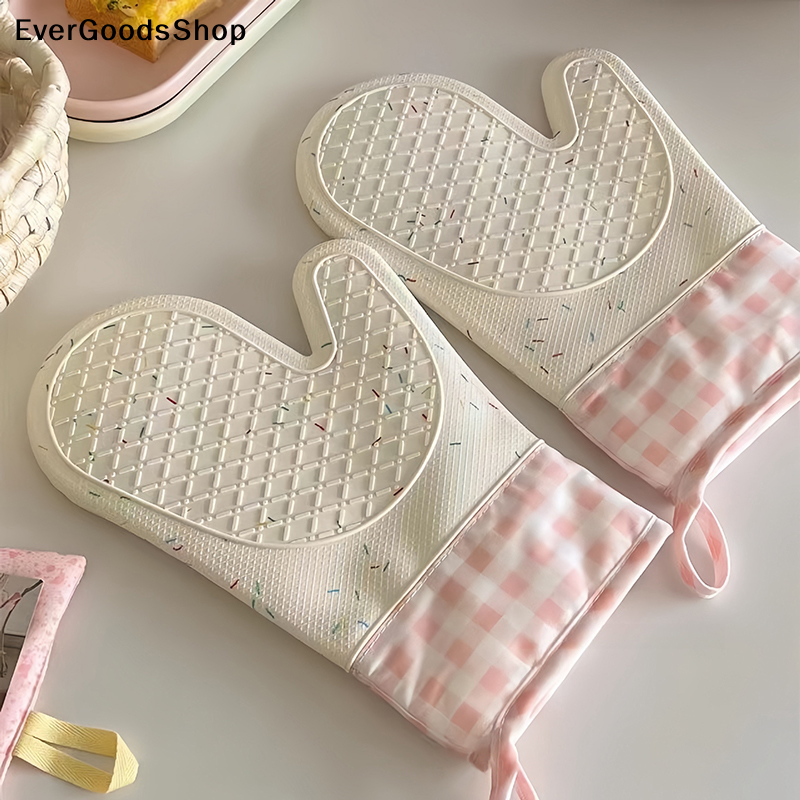 New New Cute Silicone Kitchen  - Kitchen Baking Gloves review and price
