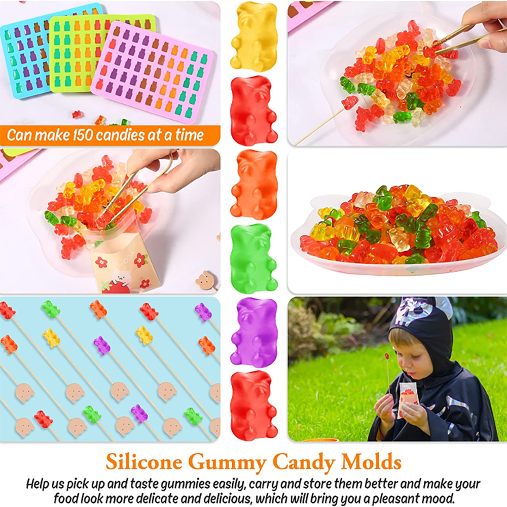 50Grids Gummy Bear Mold Silico - Kitchen Appliances For Baking review and price