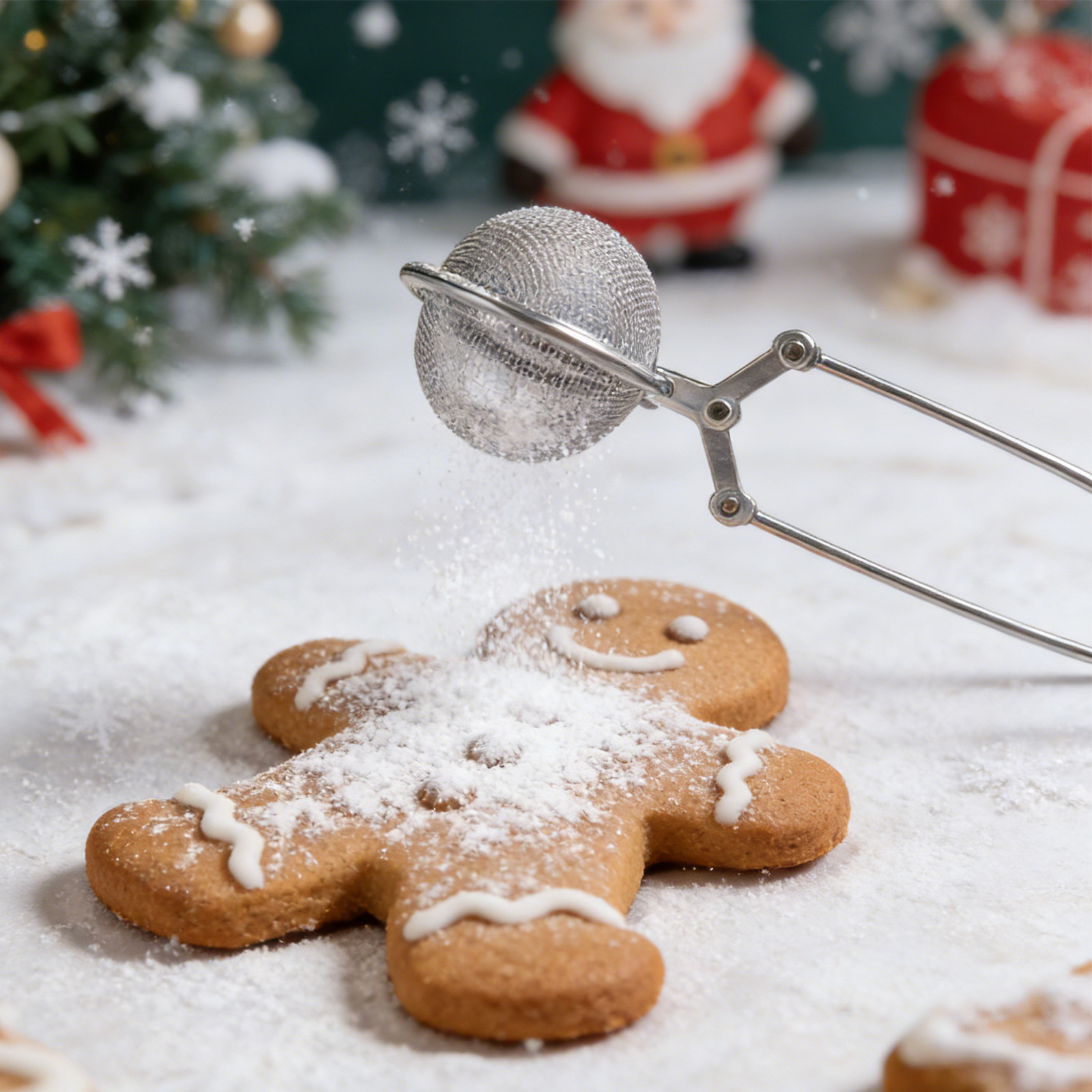 2Pcs Stainless Steel Flour Sie - Kitchen Baking Essentials review and price