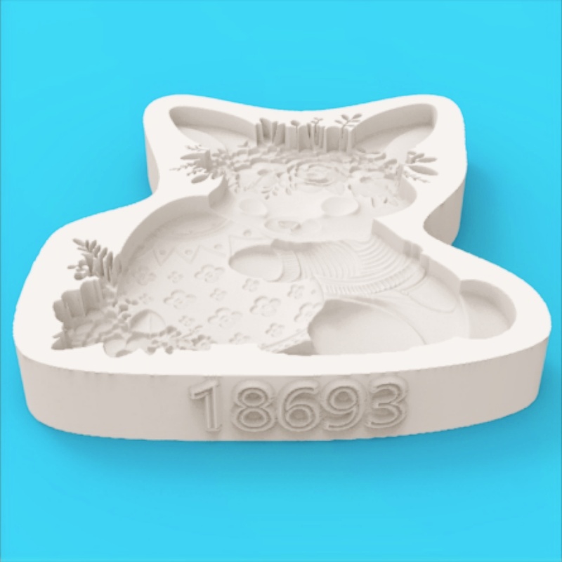 Easter Wreath Bunny Silicone B - Silicone Cake Mold review and price