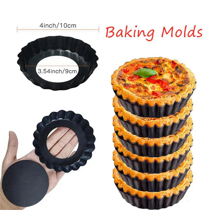 A008 18Pcs 4In/10Cm Mini Pie M - Tart Pan Loose review and price
