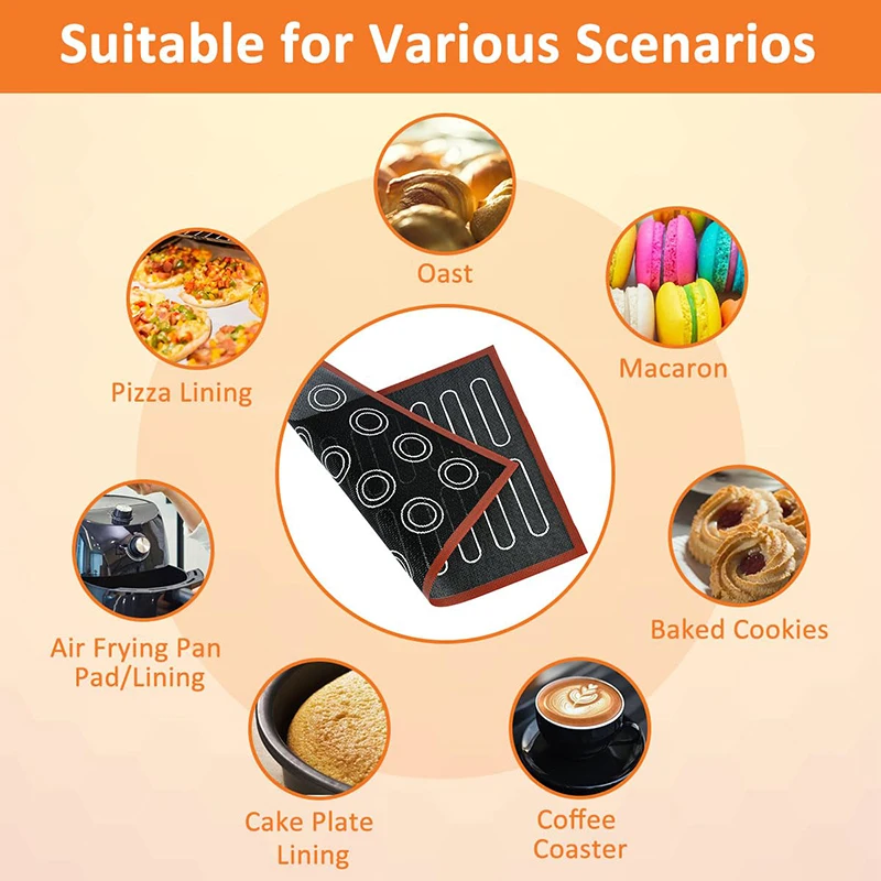 Perforated Silicone Baking Mat - Super Kitchen Baking Mat review and price