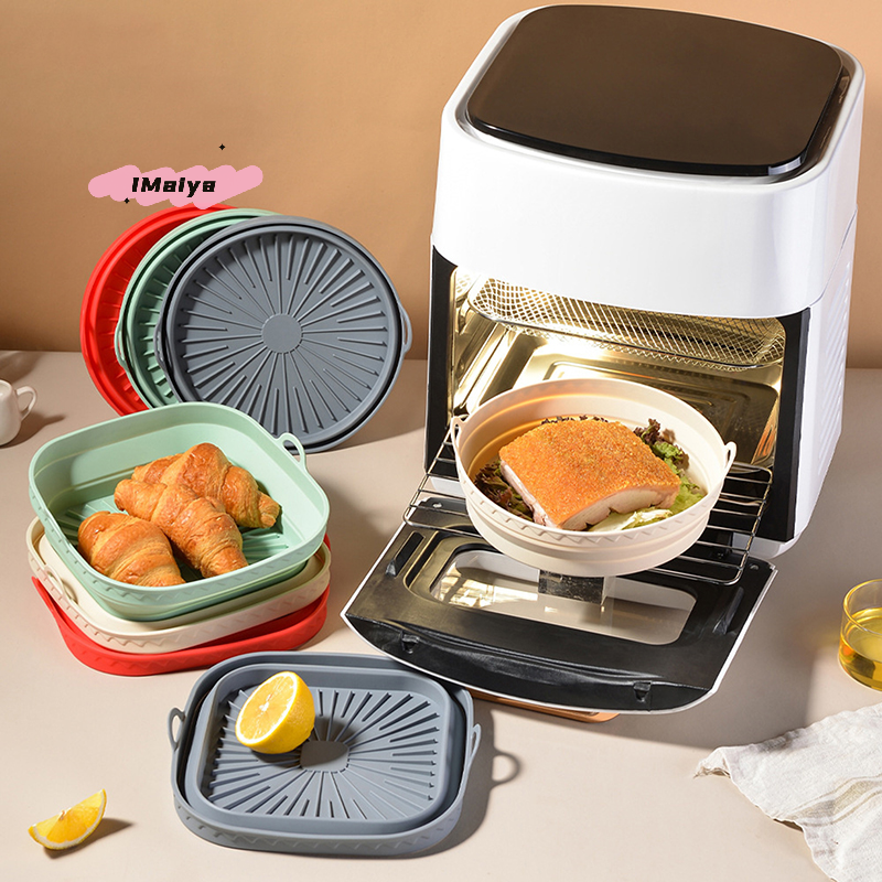 Square Foldable Air Fryer Sili - Kitchen Baking Tray review and price