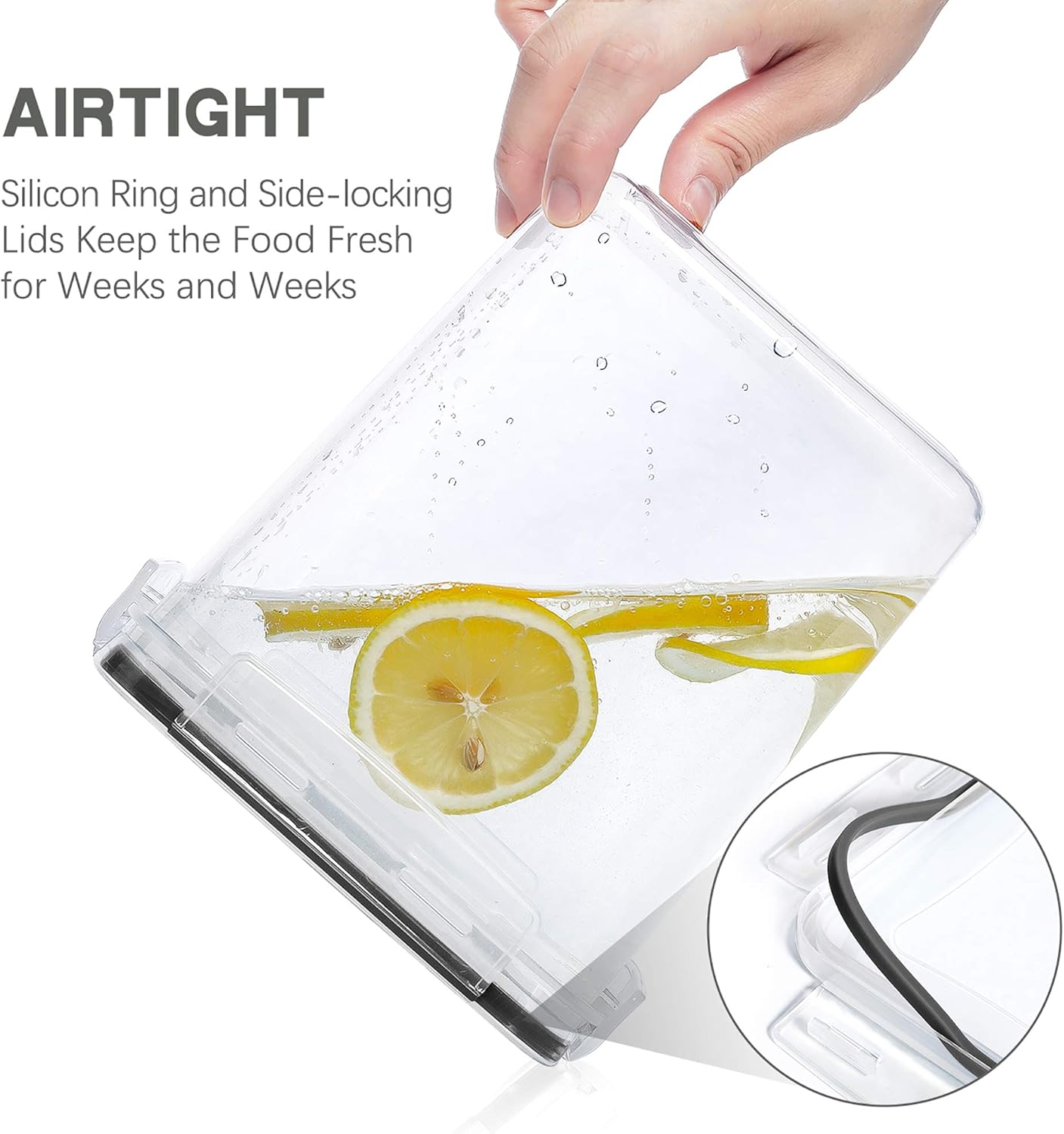 Large Food Storage Containers  - Kitchen Baking Organization review and price