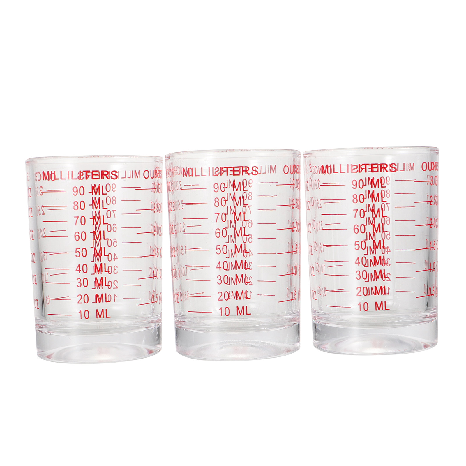 3Pcs Reusable Glass Measuring  - Kitchen And Baking Tools review and price