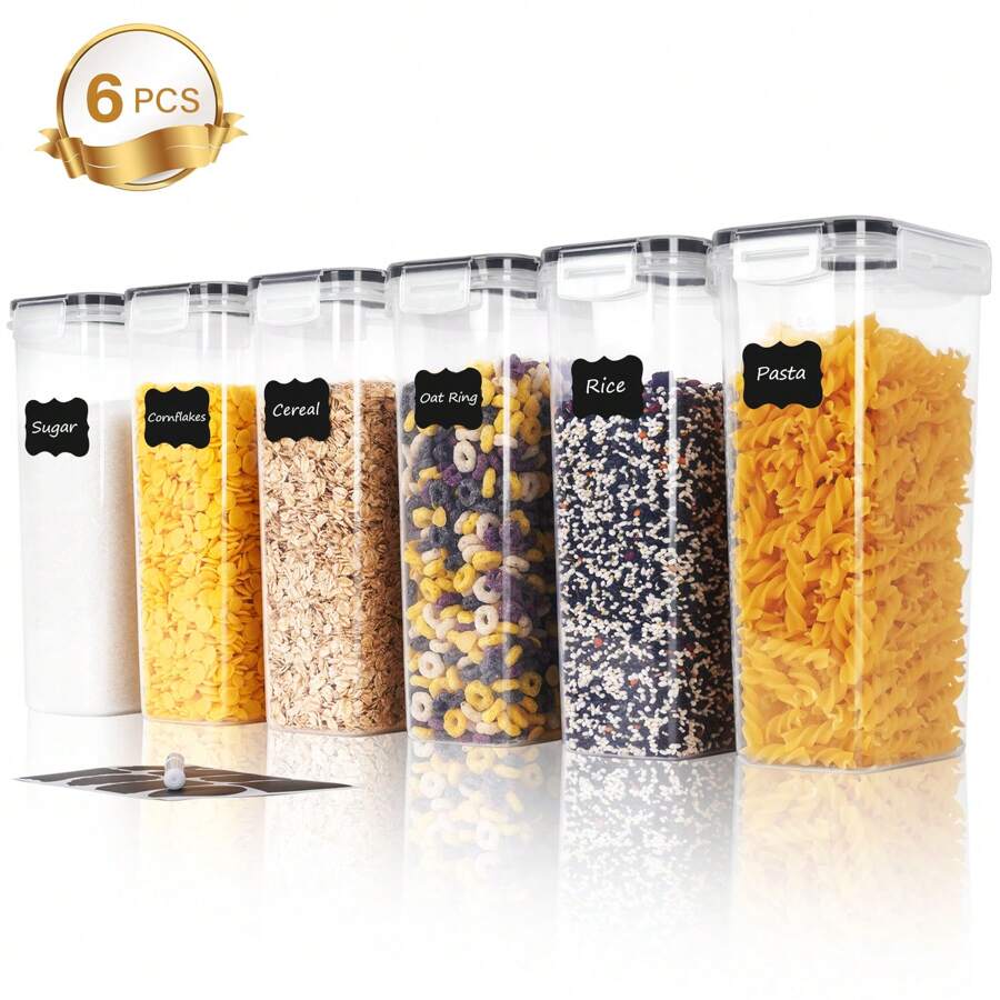 3/6pcs Large Food Storage Cont - Kitchen Baking Organization review and price