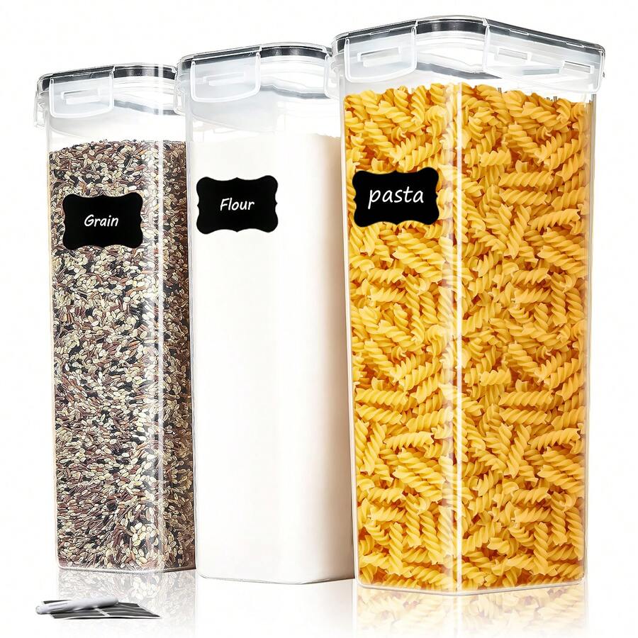 3/6pcs Large Food Storage Cont - Kitchen Baking Organization review and price