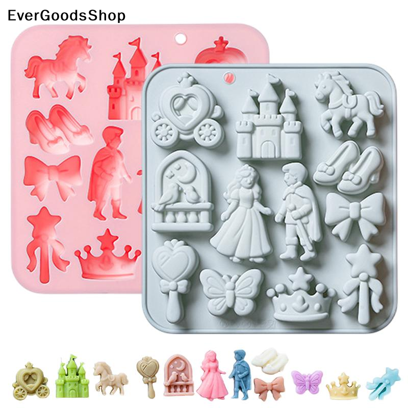 New 12 Cavity Prince, Princess - Silicone Cake Mold review and price