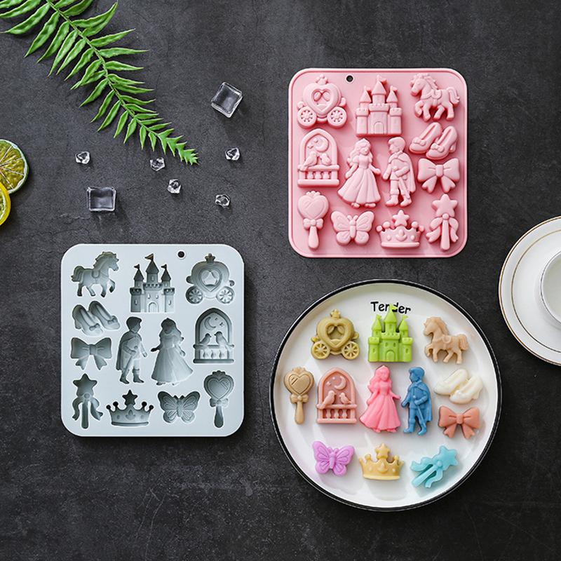 New 12 Cavity Prince, Princess - Silicone Cake Mold review and price