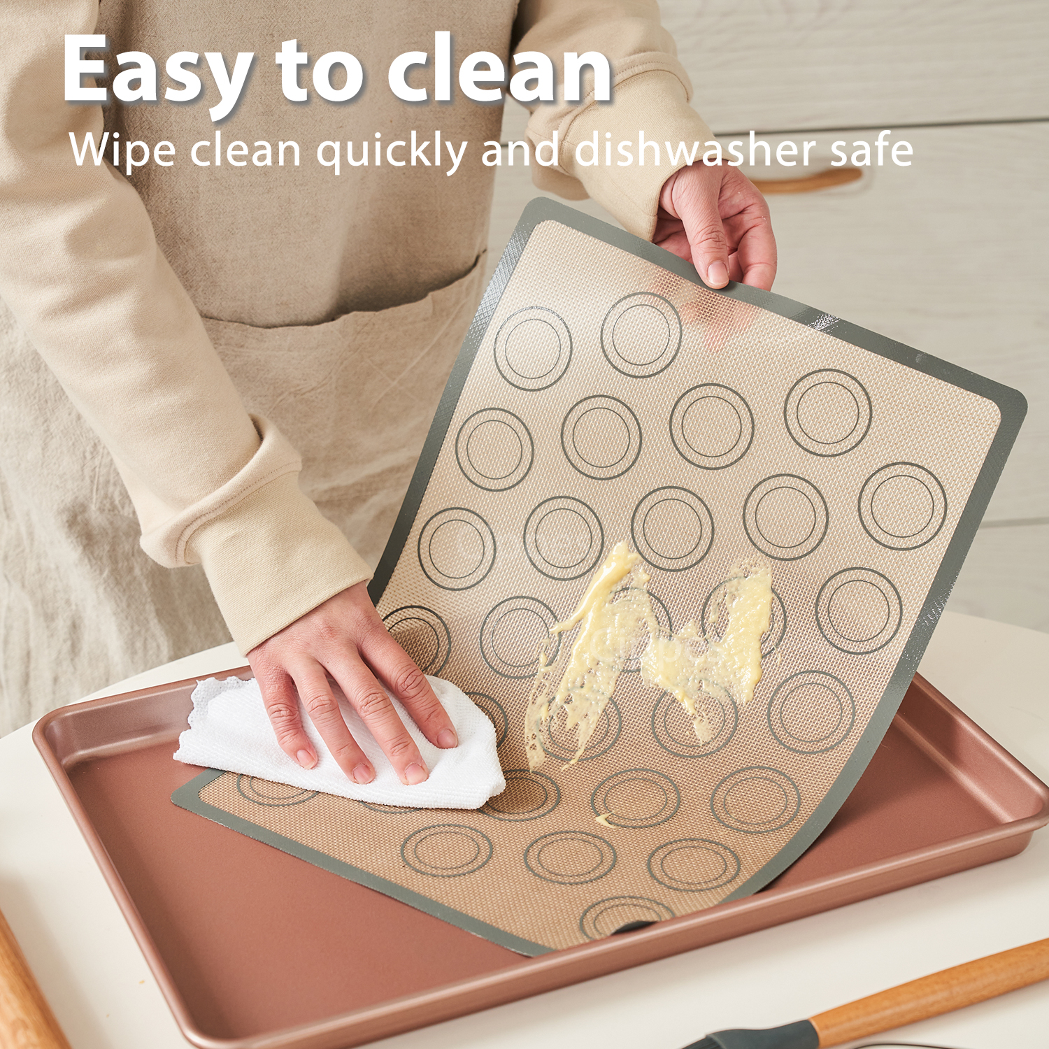 1PC Silicone Baking Mat for Ov - Super Kitchen Baking Mat review and price