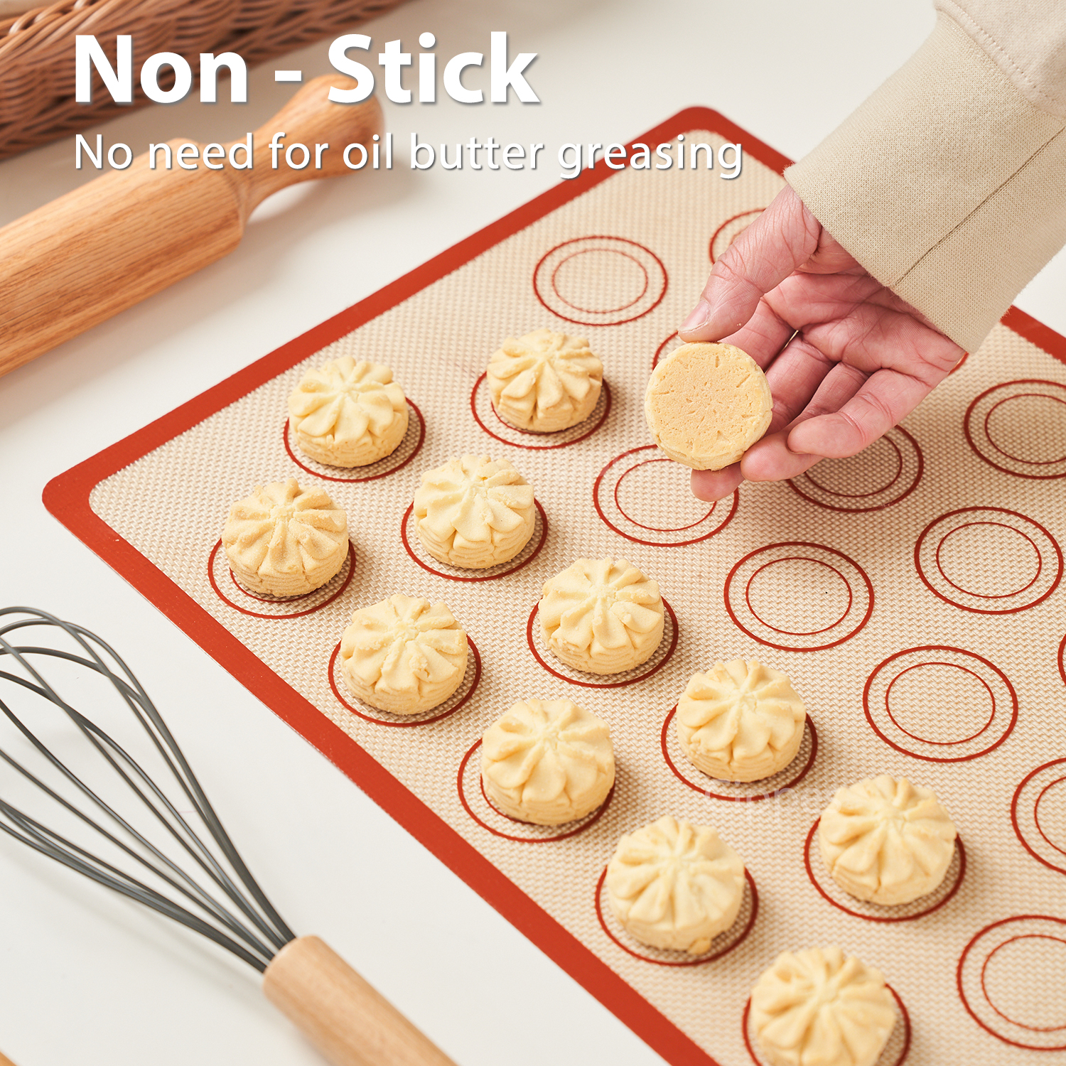 1PC Silicone Baking Mat for Ov - Super Kitchen Baking Mat review and price