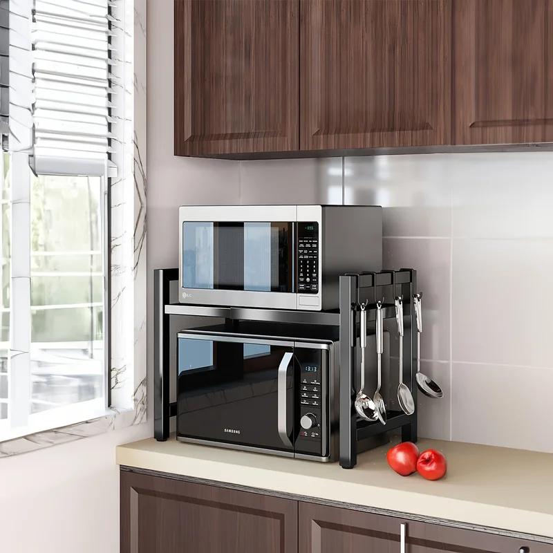 Expandable Microwave Shelf, Mi - Kitchen Baking Rack review and price
