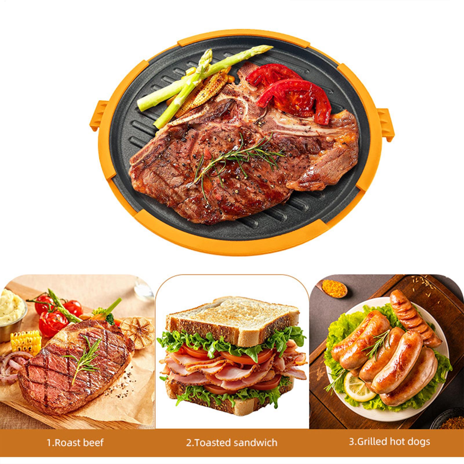 Microwave Grill Pan Quick-Heat - Kitchen Baking Tray review and price