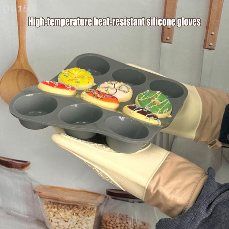 【TG150】Silicone Heat-insulatin - Kitchen Baking Gloves review and price