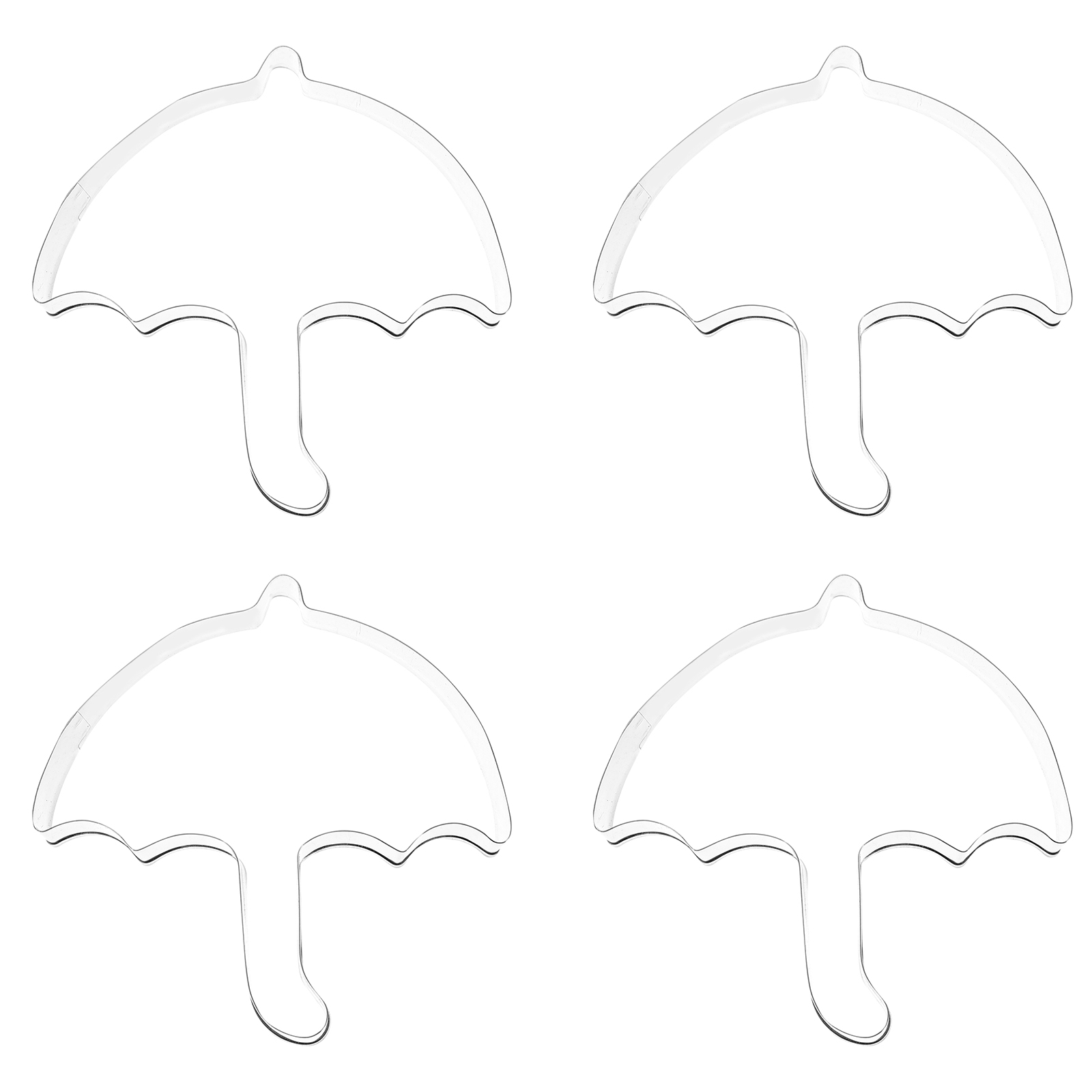 4Pcs Umbrella Design Stainless - Kitchen Design For Baking review and price